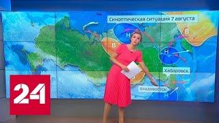 "Погода 24": на Приморье надвигается тайфун Франциско - Россия 24