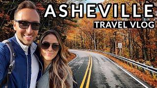 ASHEVILLE TRAVEL VLOG - THE BILTMORE & BLUE RIDGE PARKWAY: Travel Vlog #1