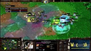 Focus(ORC) vs HawK(HU) - WarCraft 3 Frozen Throne - RN2861