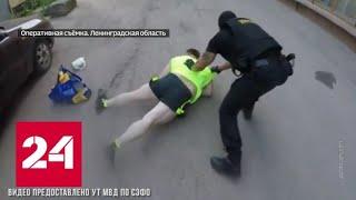 Задержание наркодилера. Видео - Россия 24