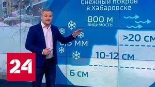 "Погода 24": на Дальний Восток обрушится мощный циклон - Россия 24