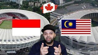 Bukit Jalil (Kuala Lumpur) & GBK Stadium (Jakarta) Reaction | Indonesia & Malaysia | MR Halal Reacts