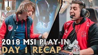 2018 MSI Play-In Recap | Who is on Top After Day 1 In Group A? | Lolesports