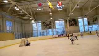 Детский хоккей. Лучшие моменты Goalie Ivan Denisenko HC Sibir 2004 3.0