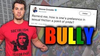 Steven Crowder is an Anti-Gay Piece of Human Excrement #ChangeMyMind