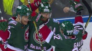 Андрей Марков впервые забивает в плей-офф КХЛ