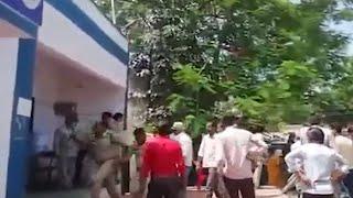 Indore: Complainants gathered at police station attacked by BJP workers