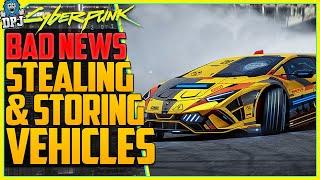 Cyberpunk 2077 News Dump - Stealing & Collecting Cars, Game Discount & NEW Advanced Facial Animation