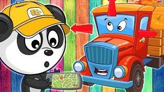 Развивающие Мультики про Машинки - Автовоз и Грузовик - Веселые Мультфильмы для Малышей