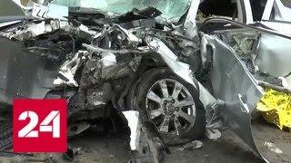 Смертельная авария под Калугой: один из водителей не хотел ждать - Россия 24