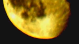 Луна за облаками с 22 на 23 июля 2016 года съёмка длится больше 1 часа
