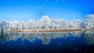 Расслабляющая успокаивающая лечебная музыка - красивые зимние пейзажи