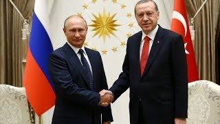 Путин на церемонии запуска строительства АЭС "Аккую" в Турции. Полное видео