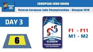 Veteran European Judo Championships - Glasgow2018 - Day 3 - Tatami 6