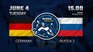 Германия - Россия 2. Следж-хоккей. "Кубок континента". Прямая трансляция - 4 июня 15:00