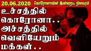 World corona virus daily update Tamil news today  20.06.2020