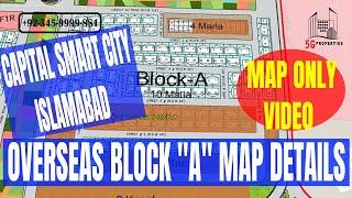 Capital Smart City Islamabad OVERSEAS BLOCK A MAP DETAILS