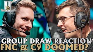 Worlds 2019 Group Draw Reaction: Are FNC and C9 Doomed? | LoL World Championship