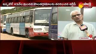 APSRTC ED Brahmananda Reddy Face to Face || Migrant Workers || Sakshi TV