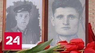 На Кубани преданы земле останки советских летчиков - Россия 24
