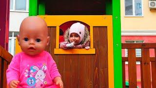 ПРЯТКИ с куклами БЕБИ БОН  Hide and seek with  baby Doll Nastya by Magic Twins Ksysha & Arina
