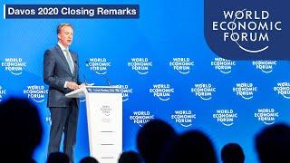 Closing Remarks: The Road Ahead | DAVOS 2020