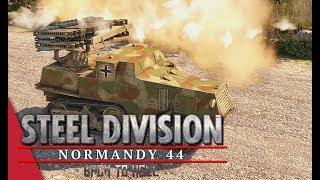 Get Vielfach'd! Steel Division: Normandy 44 Gameplay (Sainte-Mère-Église, 3v3)