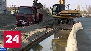 В Волгоградской области развернулось масштабное дорожное строительство - Россия 24