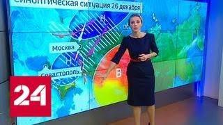 "Погода 24": юг европейской России приходит в себя после удара стихии - Россия 24