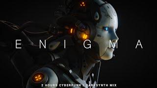 2 HOURS Cyberpunk / Darksynth / Midtempo Mix 'ENIGMA'