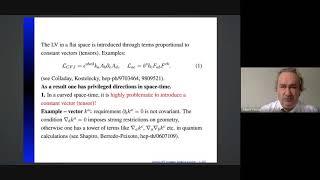 Lorentz symmetry breaking in gravity - Prof. Albert Petrov (Em português)