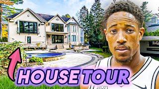 DeMar DeRozan | House Tour | His Previous Toronto House & Hidden Hills Mansion Break-In