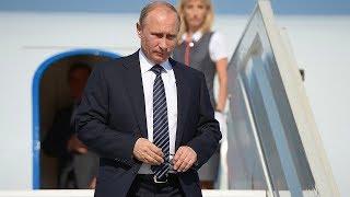 Прилет Владимира Путина в Ереван. Полное видео