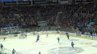 Хоккей, Динамо-Минск vs Югра, третий ГОЛ, 2015.