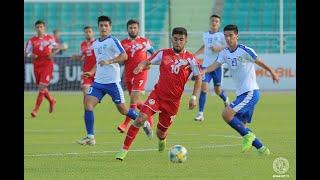 Обзор товарищеского матча Таджикистан (U-19) - Узбекистан (U-19) - 0:1