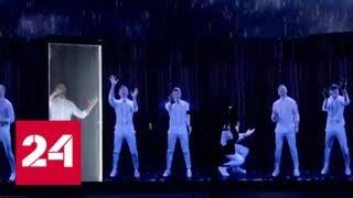 Сергей Лазарев провел первую репетицию на сцене "Евровидения" - Россия 24