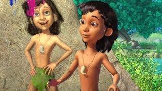 Маугли - Книга Джунглей - Маугли - художник –развивающий мультфильм для детей