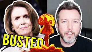 BUSTED: CNN & MSNBC Lie About Doctored Nancy Pelosi Video
