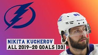 Nikita Kucherov (#86) All 33 Goals of the 2019-20 NHL Season