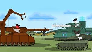 Битва танковых монстров Мультики про танки
