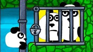 Мультики для самых маленьких детей - Три панды в Бразилии! Новые игровые мультфильмы 2018 на русском
