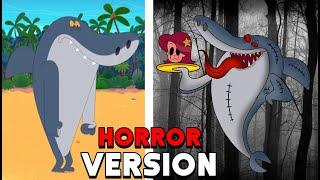 Zig & Sharko Characters Horror / Monsters Version