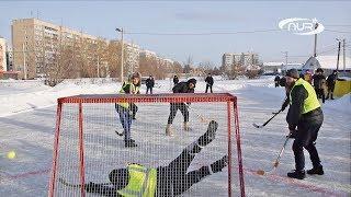 Муфтий играет в хоккей!