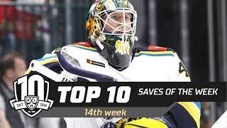 17/18 KHL Top 10 Saves for Week 14