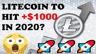 Litecoin Parabolic BULL RUN to $200/$500/$1000? - LTC Price Prediction 2020