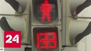 Для пешеходов время ожидания на светофорах могут сократить - Россия 24