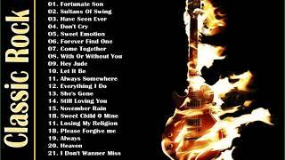 Classic Rock Greatest Hits Playlist - Classic Rock Songs 70s and 80s