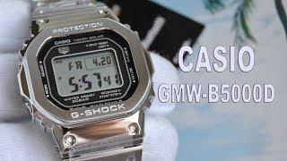 Обзор CASIO GMW-B5000D-1ER стальные 5000-е / Модель 2018 года