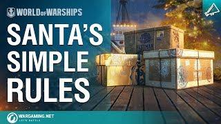 Santa Claus Containers: The Rules, Simplified | World of Warships