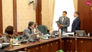 Встреча Губернатора Тюменской области с командой КВН "Союз"